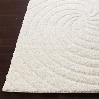 Alfombra decorativa tejida a máquina Cut &amp; Loop Shag CLG-2301 de 2' x 3'