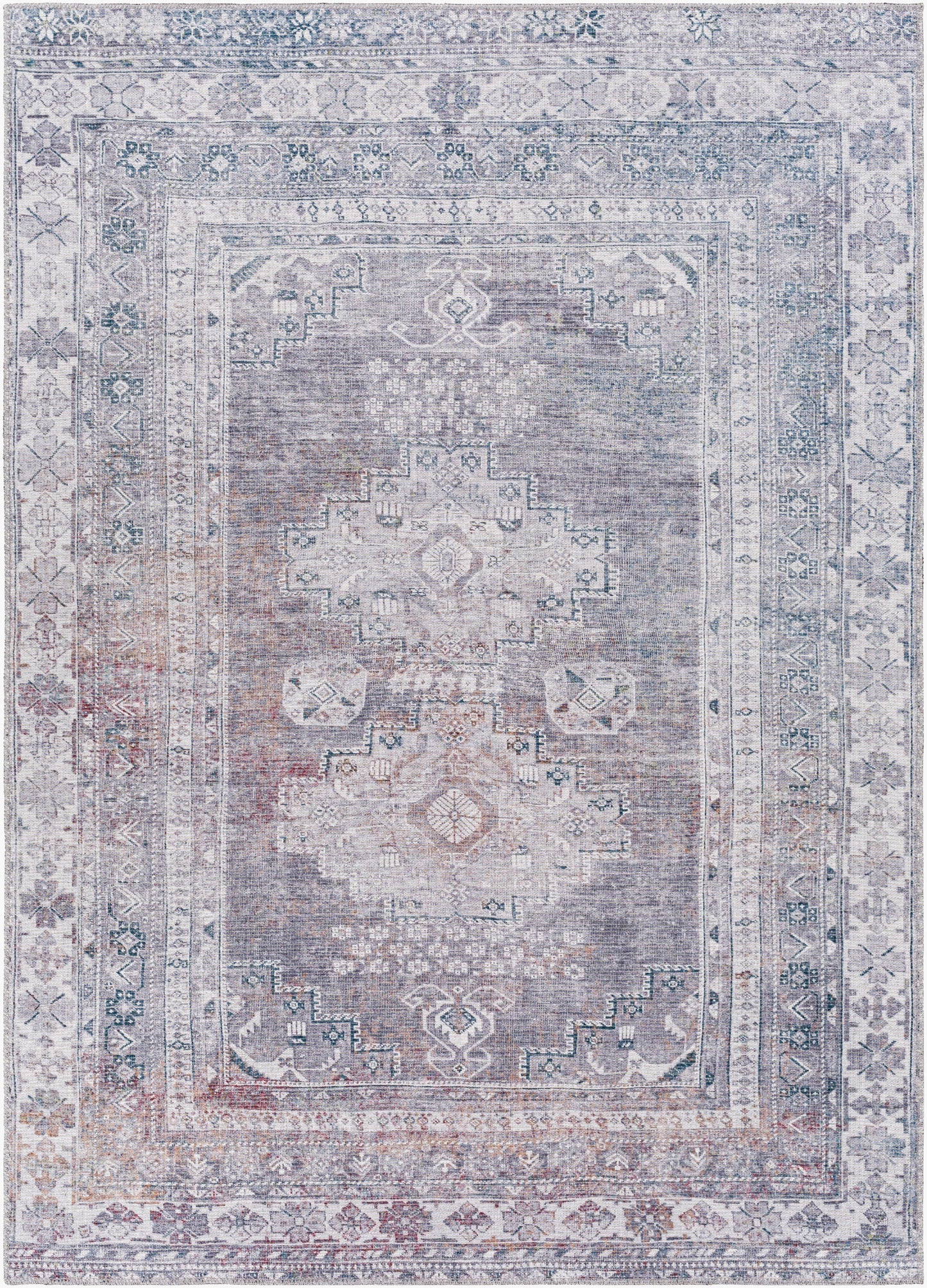 Colin CLN-2304 6' x 9' Machine Woven Washable Area Rug