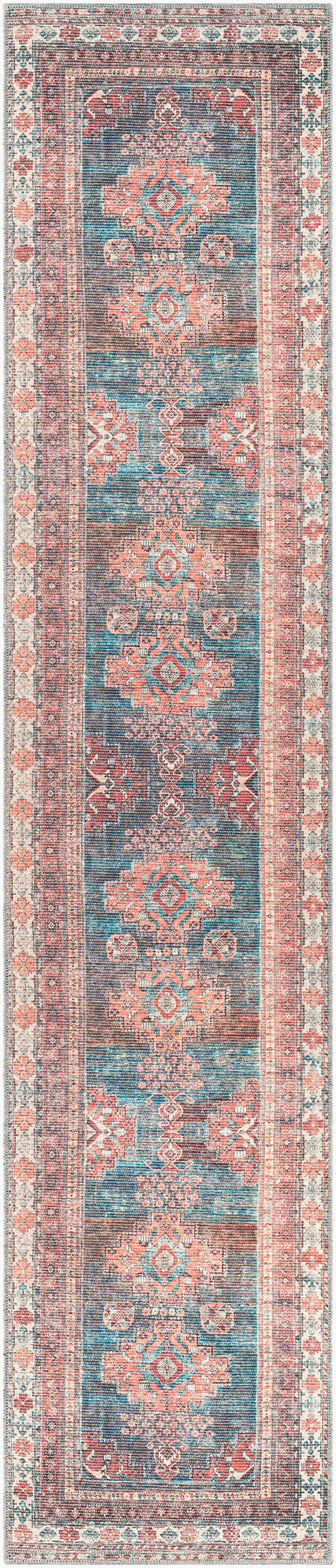 Colin CLN-2305 12ft Runner Machine Woven Washable Runner Rug