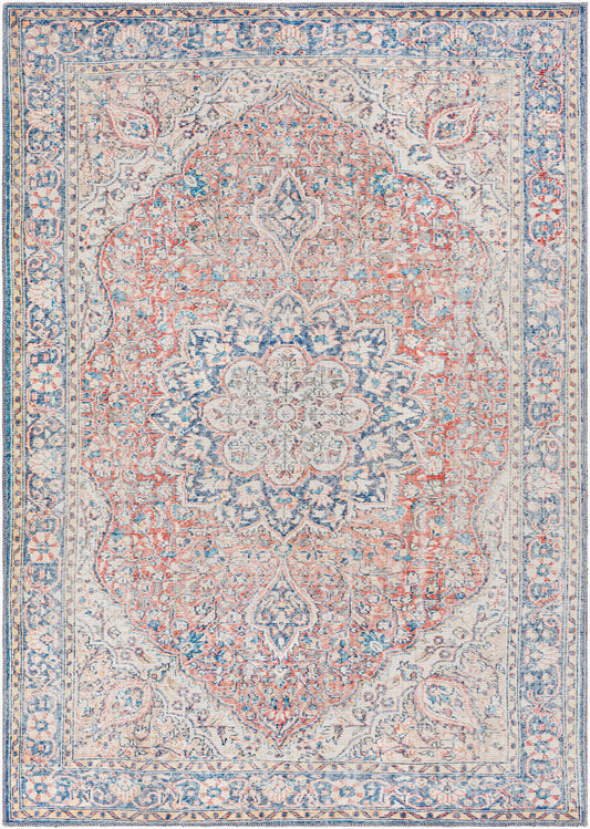 Colin CLN-2307 5' x 7' Machine Woven Washable Area Rug