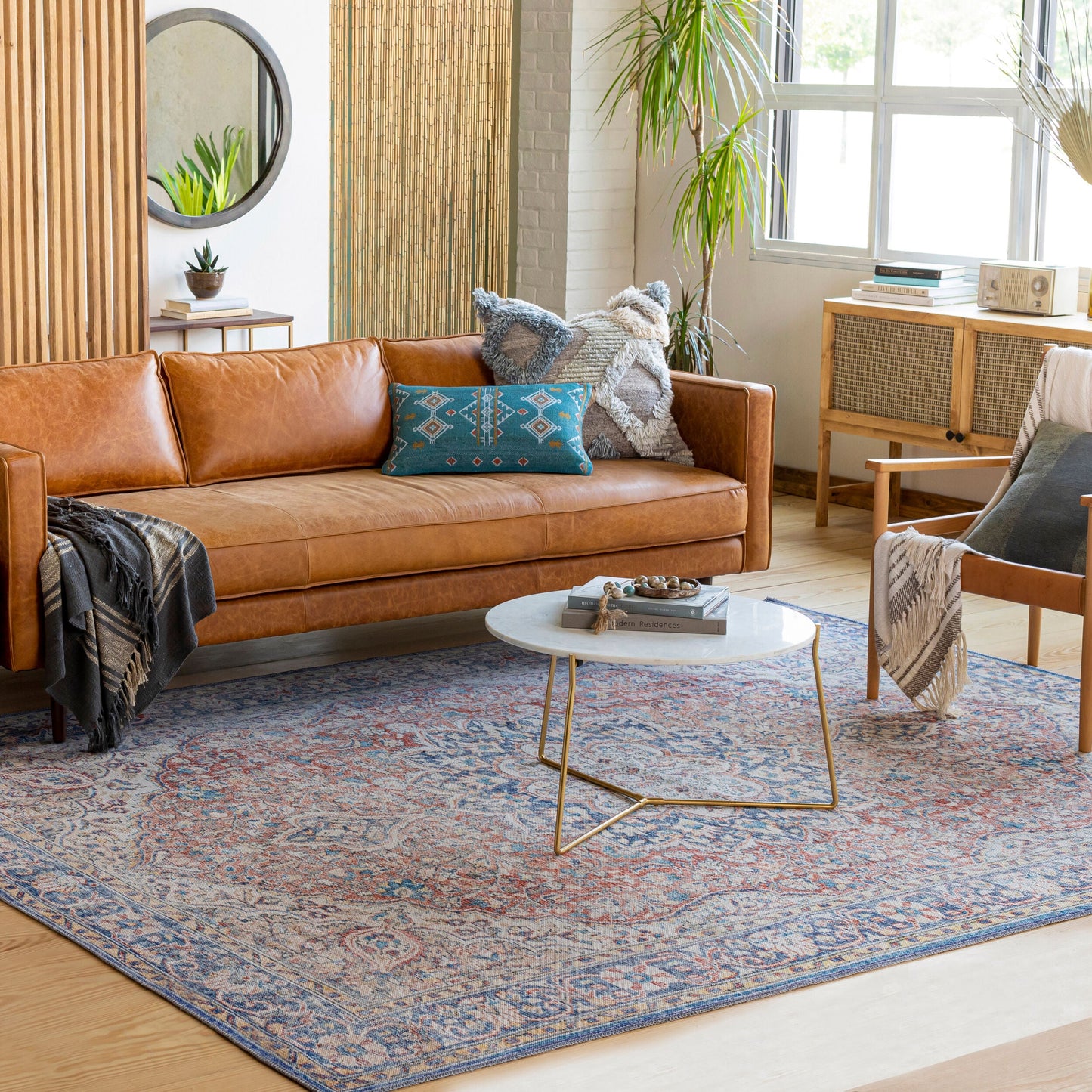 Colin CLN-2307 9' x 12' Machine Woven Washable Area Rug