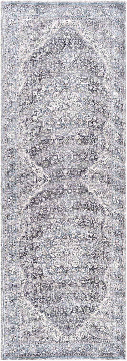 Colin CLN-2308 7ft Runner Machine Woven Washable Runner Rug