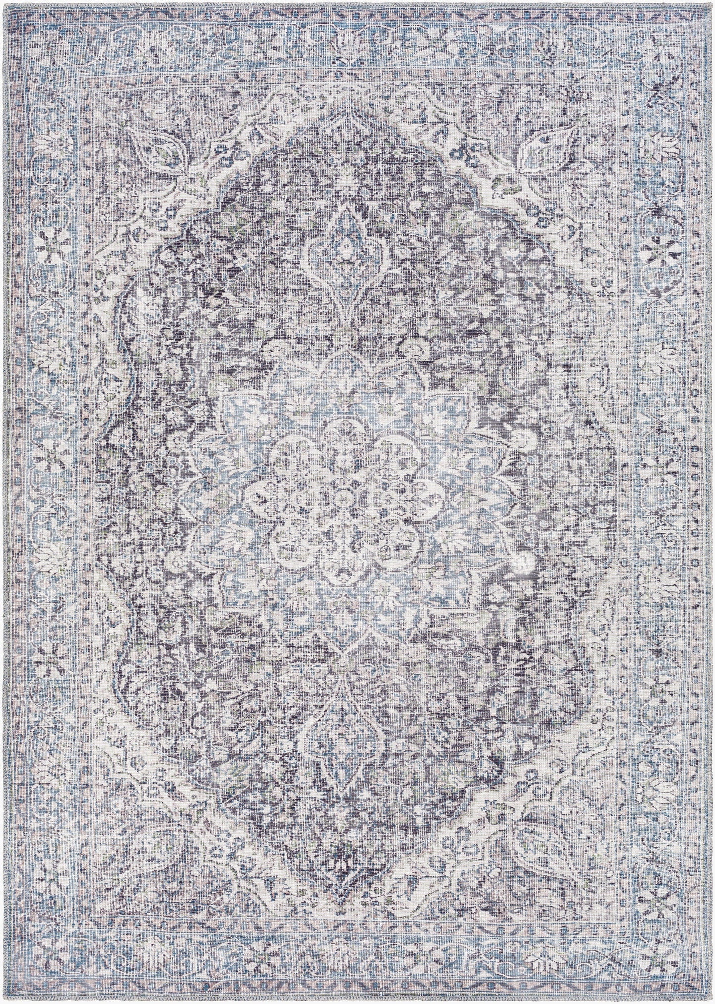 Colin CLN-2308 5' x 7' Machine Woven Washable Area Rug