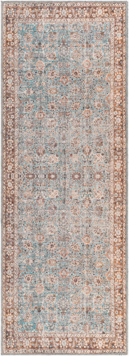 Colin CLN-2310 7ft Runner Machine Woven Washable Runner Rug