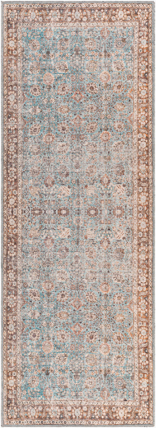 Colin CLN-2310 7ft Runner Machine Woven Washable Runner Rug