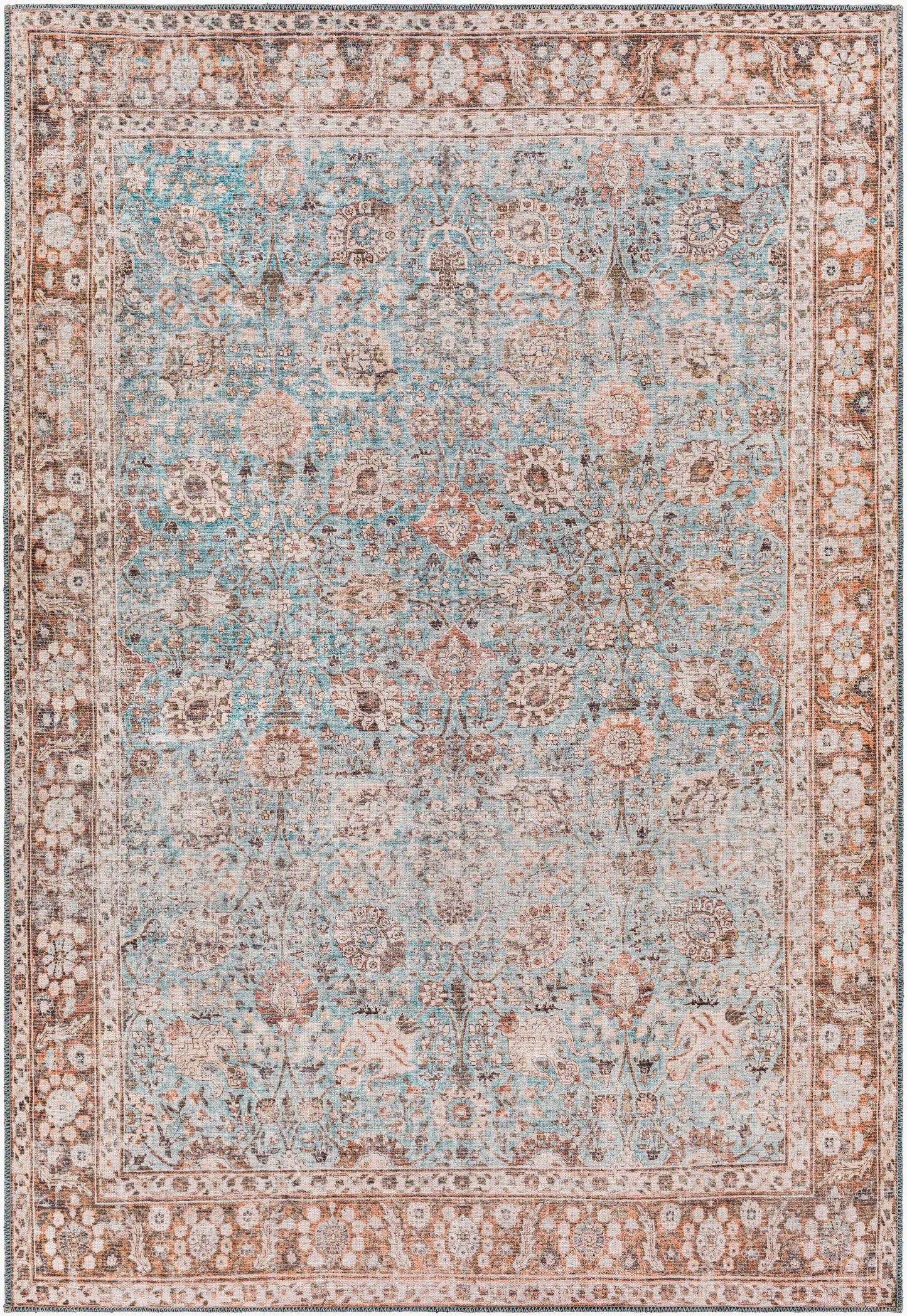 Colin CLN-2310 6' x 9' Machine Woven Washable Area Rug