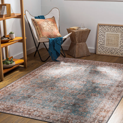 Colin CLN-2310 5' x 7' Machine Woven Washable Area Rug