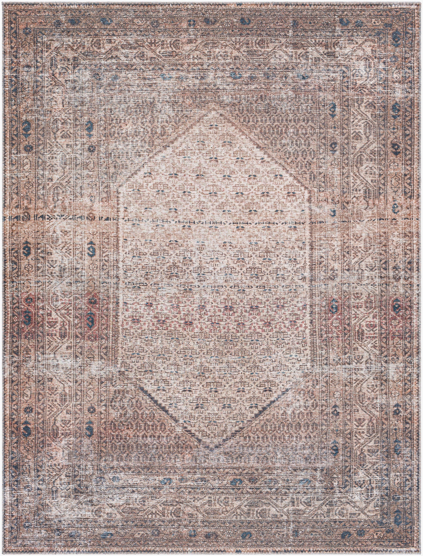 Colin CLN-2312 8' x 10' Machine Woven Washable Area Rug