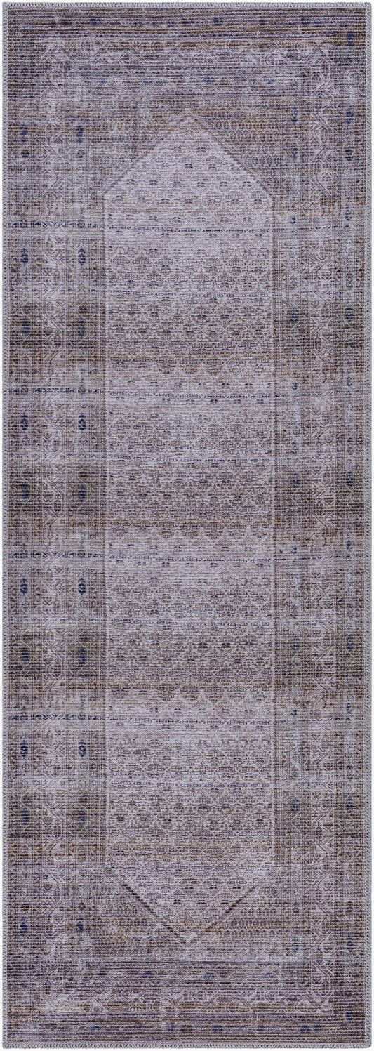 Colin CLN-2314 7ft Runner Machine Woven Washable Runner Rug