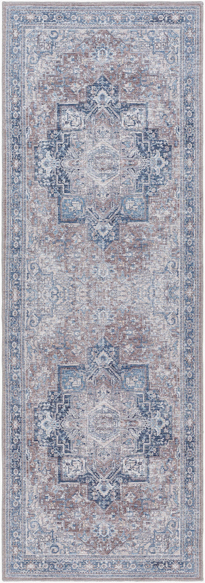 Colin CLN-2315 12ft Runner Machine Woven Washable Runner Rug