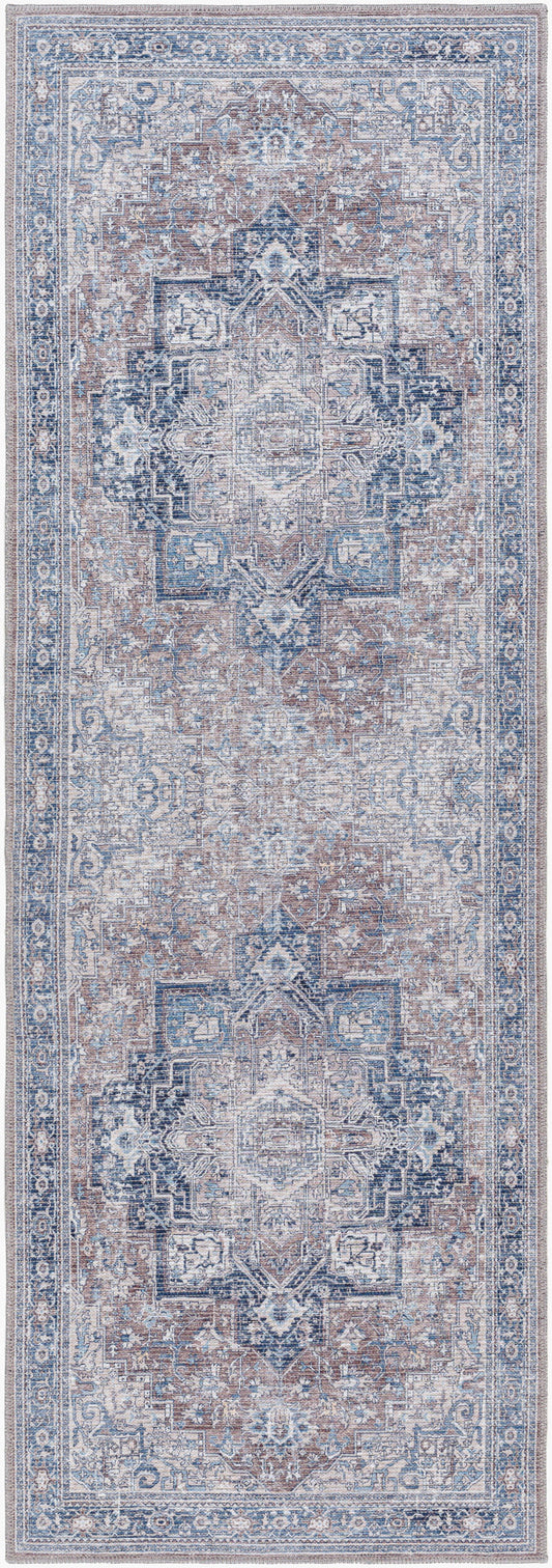 Colin CLN-2315 12ft Runner Machine Woven Washable Runner Rug
