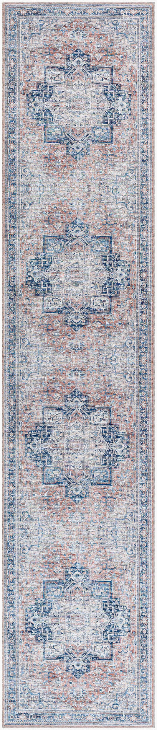 Colin CLN-2316 12ft Runner Machine Woven Washable Runner Rug