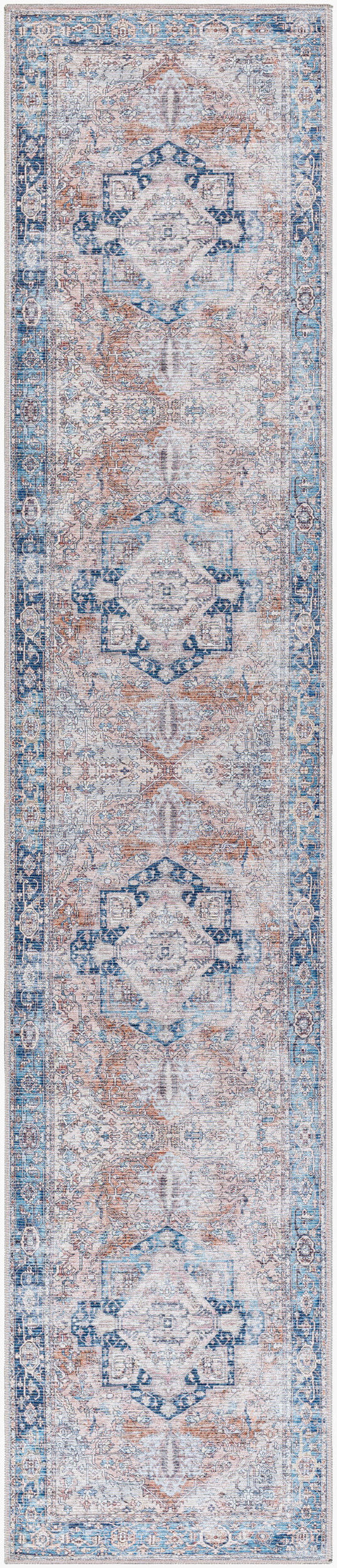 Colin CLN-2317 12ft Runner Machine Woven Washable Runner Rug