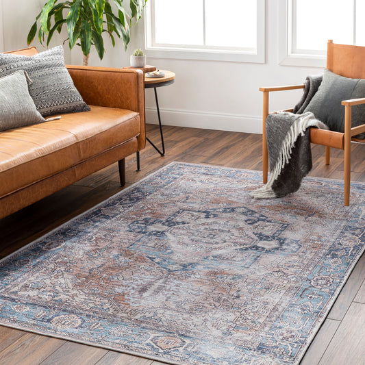 Colin CLN-2317 9' x 12' Machine Woven Washable Area Rug