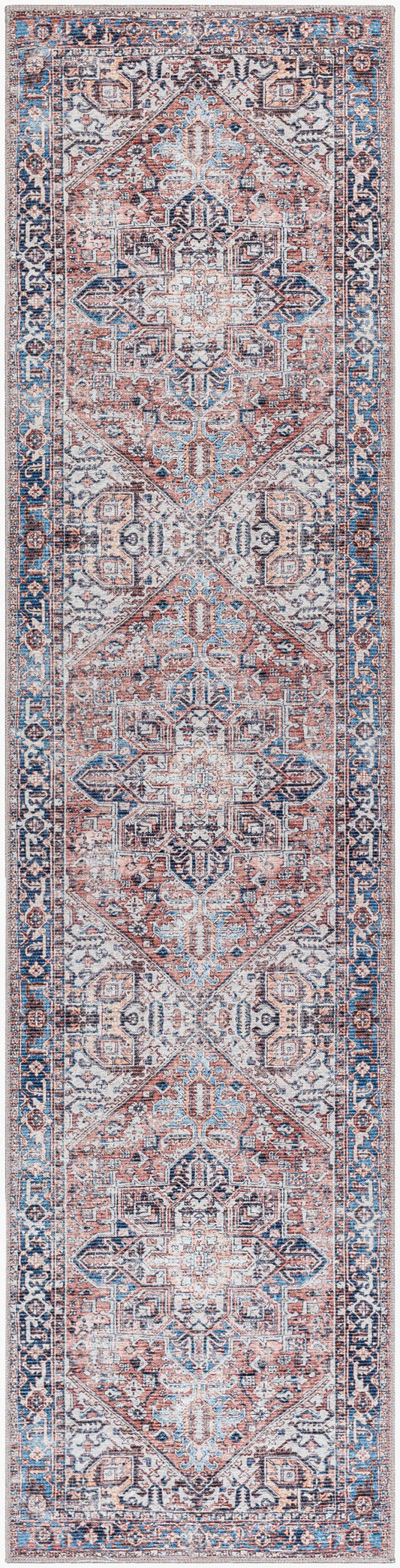 Colin CLN-2318 10ft Runner Machine Woven Washable Runner Rug
