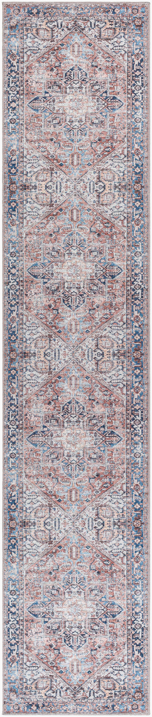 Colin CLN-2318 12ft Runner Machine Woven Washable Runner Rug