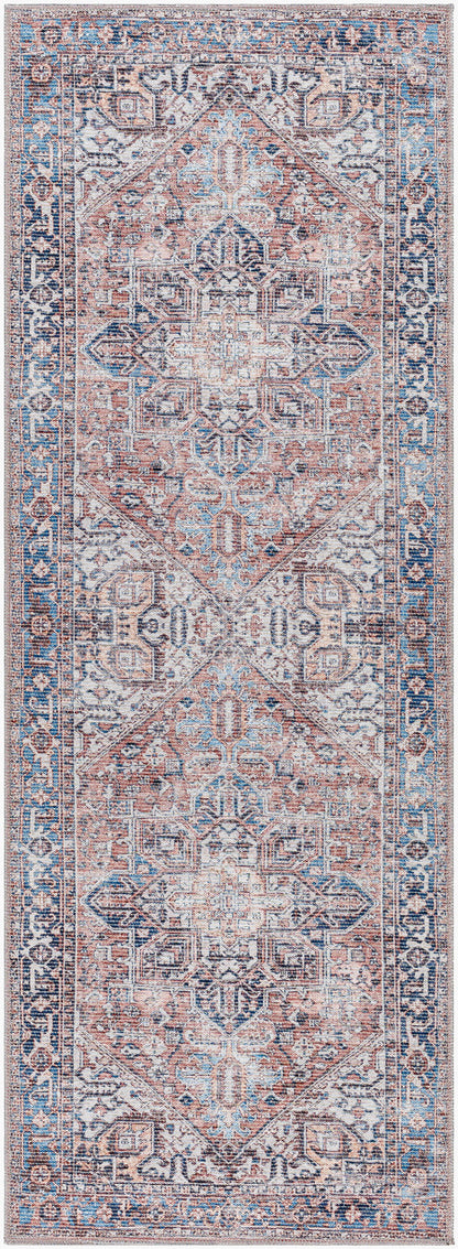 Colin CLN-2318 7ft Runner Machine Woven Washable Runner Rug