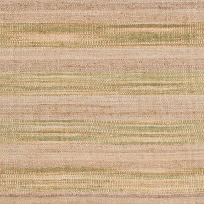 Alfombra decorativa de yute hecha a mano Claire CLR-4003 de 2' x 3'