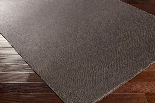 Charlotte CLT-2405 3' x 5' Handmade Faux Silk Accent Rug