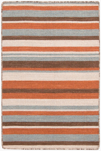 Alfombra decorativa de lana hecha a mano Calvin CLV-1006 de 2' x 3'