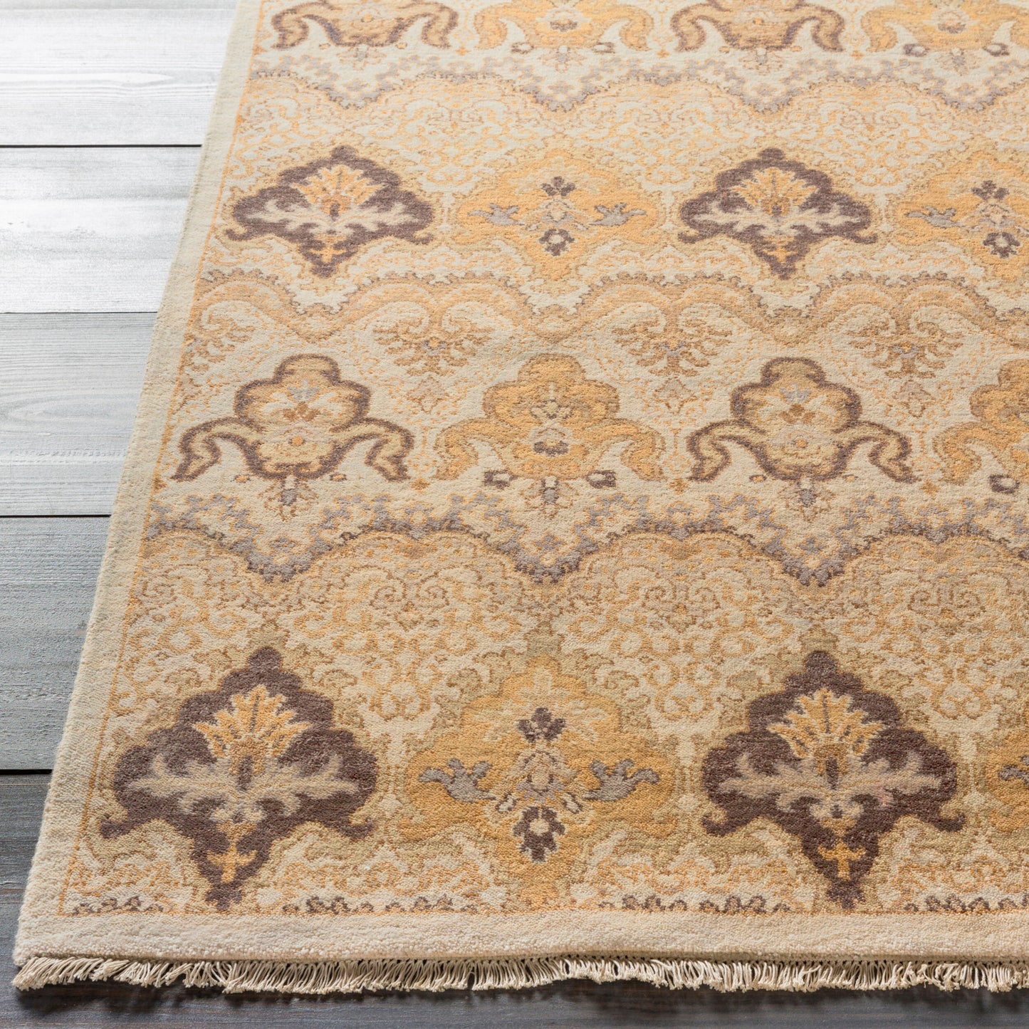 Cambridge CMB-8000 2' x 3' Handmade Wool Accent Rug