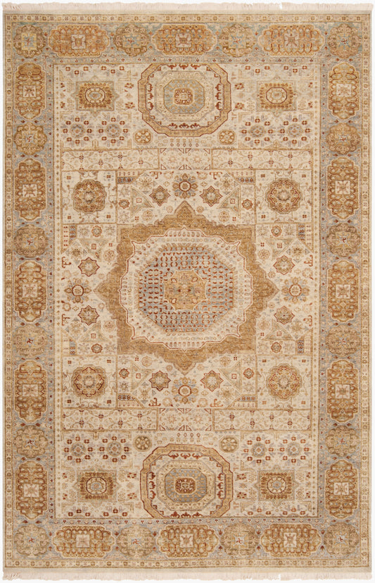 Cambridge CMB-8001 5' x 9' Handmade Wool Area Rug