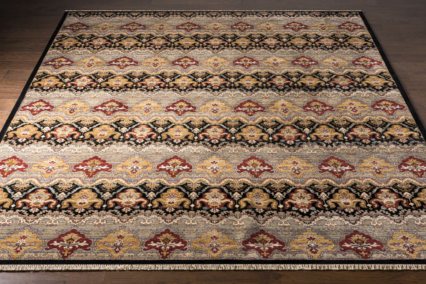 Cambridge CMB-8004 2' x 3' Handmade Wool Accent Rug