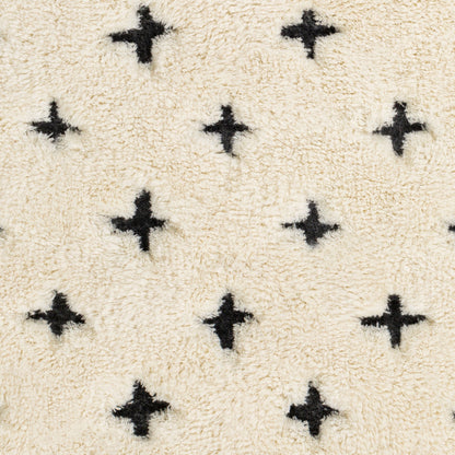 Alfombra decorativa de lana hecha a mano Camille CME-2300 de 2' x 3'