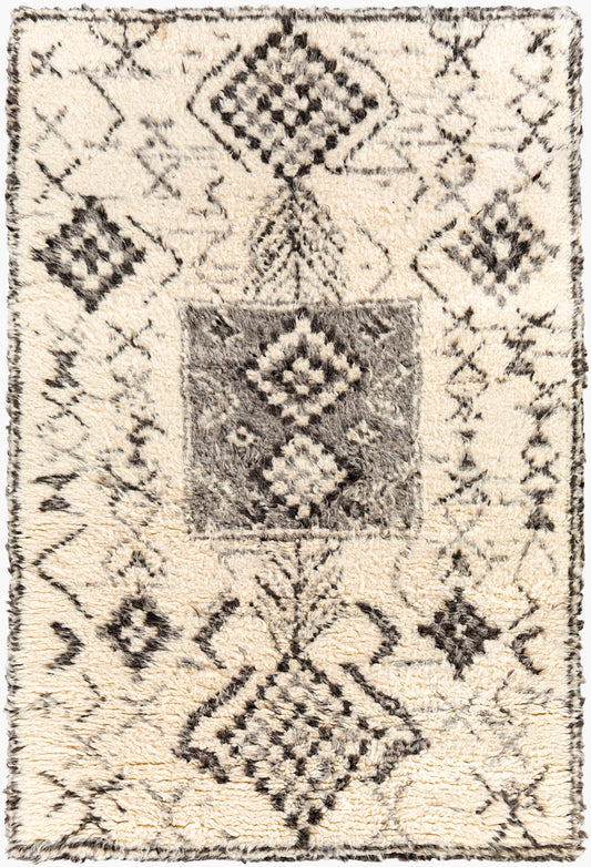 Camille CME-2301 2' x 3' Handmade Wool Accent Rug