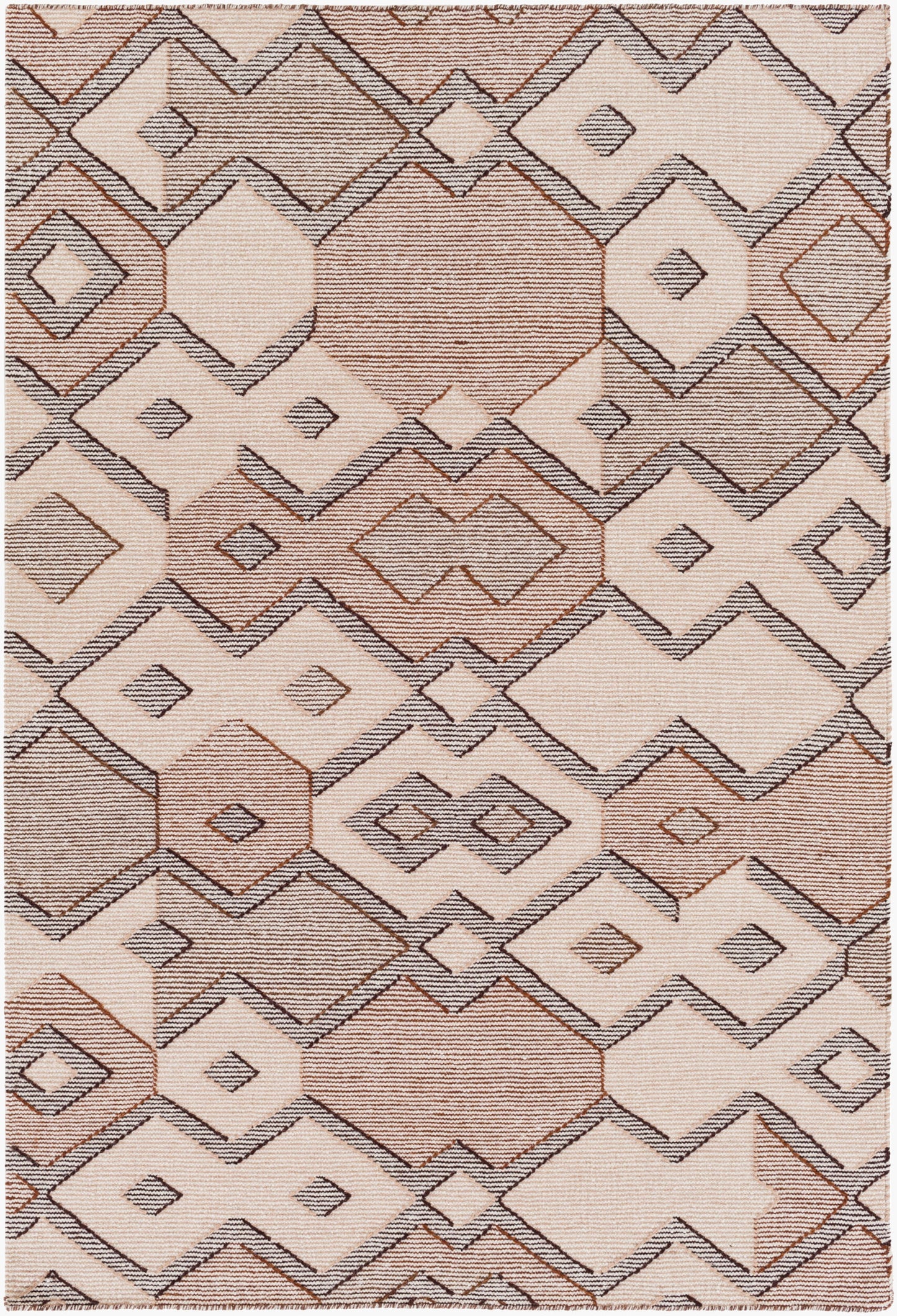 Cameroon CMR-1001 2' x 3' Handmade Wool Accent Rug