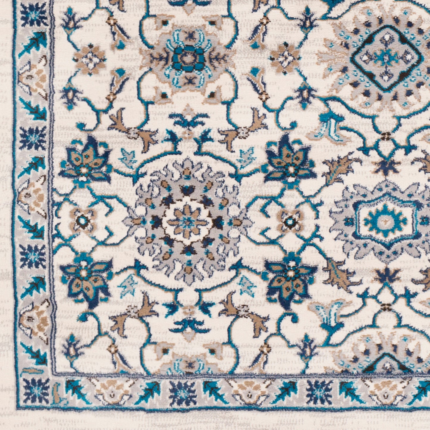 Alfombra decorativa tejida a máquina Clairmont CMT-2301 de 90 x 150 cm