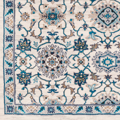 Alfombra decorativa tejida a máquina Clairmont CMT-2301 de 90 x 150 cm