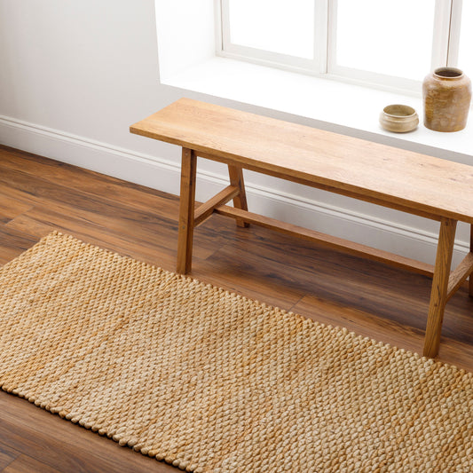 Coil Natural CNU-2300 8ft Runner Handmade Jute Runner Rug