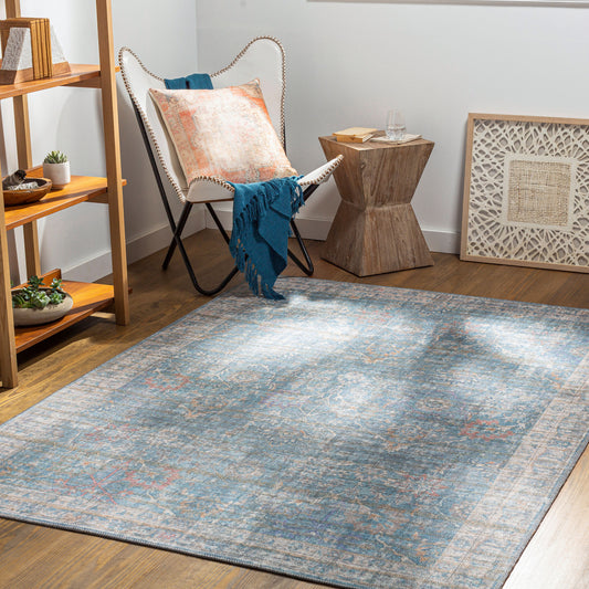Cobb COB-2300 9' x 12' Machine Woven Washable Area Rug