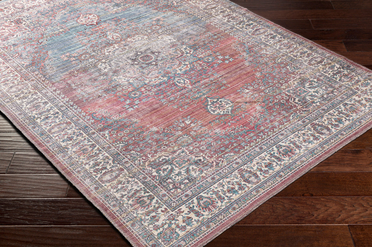 Alfombra tejida a máquina lavable Cobb COB-2301 de 1,52 m x 2,13 m