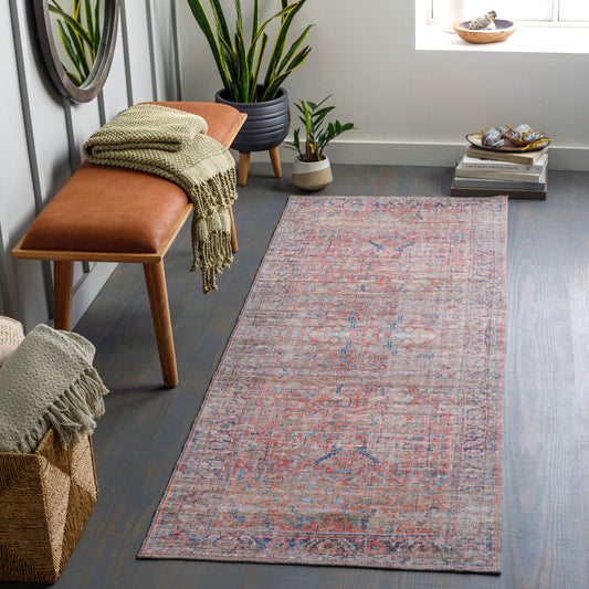 Cobb COB-2304 7ft Runner Machine Woven Washable Runner Rug