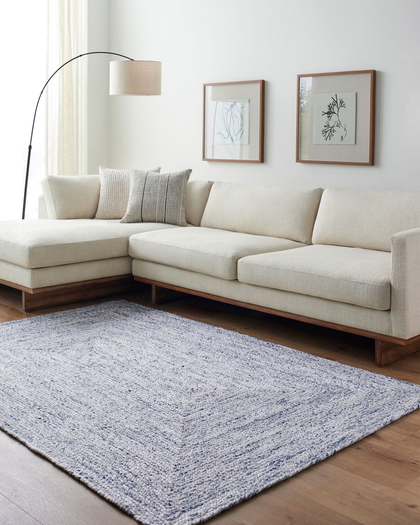 Cologne COG-2305 2' x 3' Handmade Recyled Accent Rug