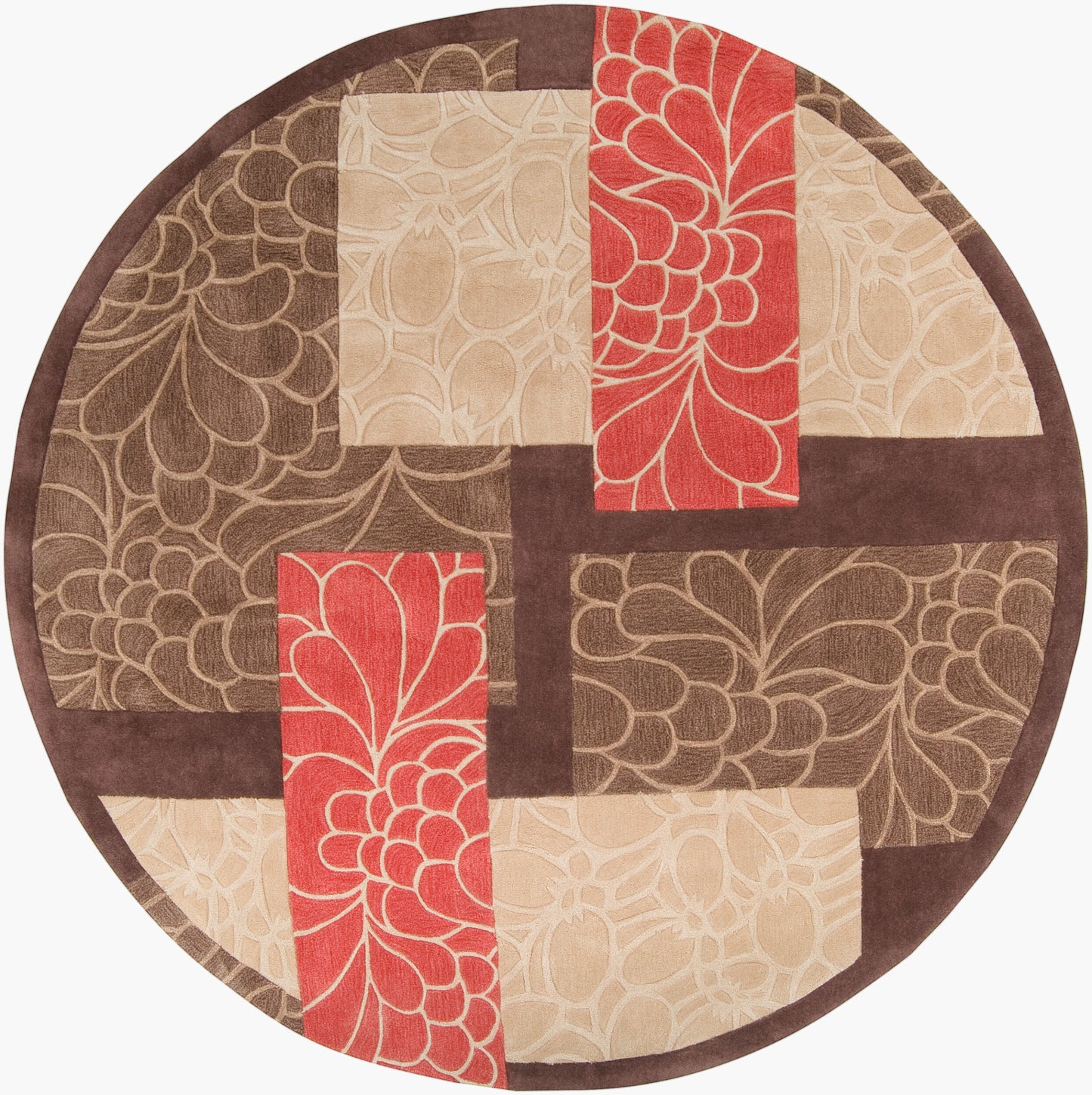 Cosmopolitan COS-8889 8ft Round Handmade Area Rug