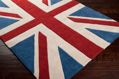 Alfombra redonda Cosmopolitan COS-9045 de 2,4 m, hecha a mano