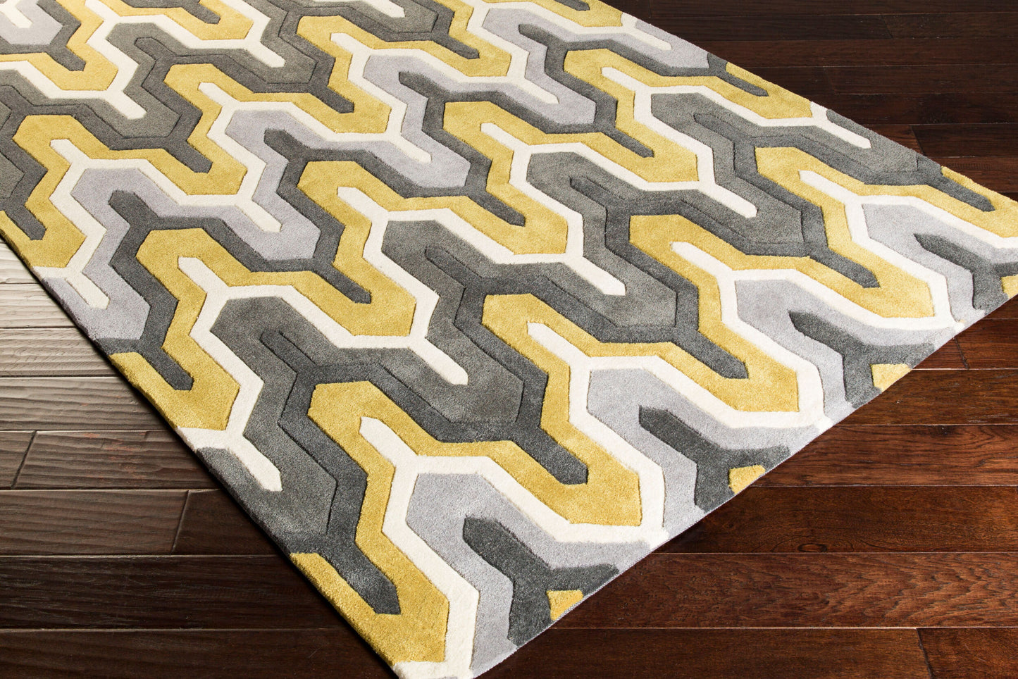 Alfombra redonda Cosmopolitan COS-9177 de 2,4 m, hecha a mano