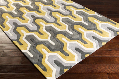 Alfombra redonda Cosmopolitan COS-9177 de 2,4 m, hecha a mano