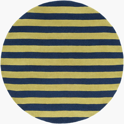 Alfombra redonda Cosmopolitan COS-9249 de 2,4 m, hecha a mano