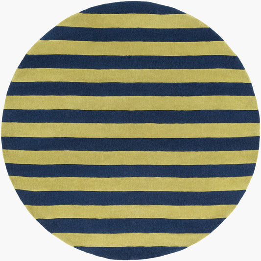 Alfombra redonda Cosmopolitan COS-9249 de 2,4 m, hecha a mano