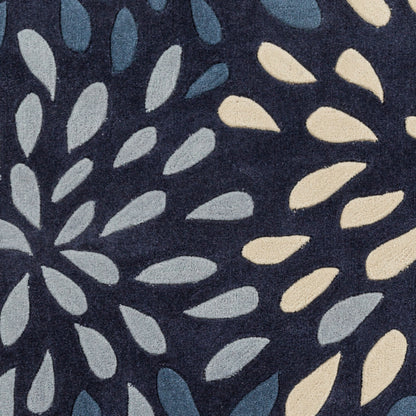 Alfombra decorativa hecha a mano Cosmopolitan COS-9265 de 3' x 5'