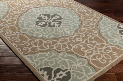 Alfombra redonda Cosmopolitan COS-9292 de 2,4 m, hecha a mano