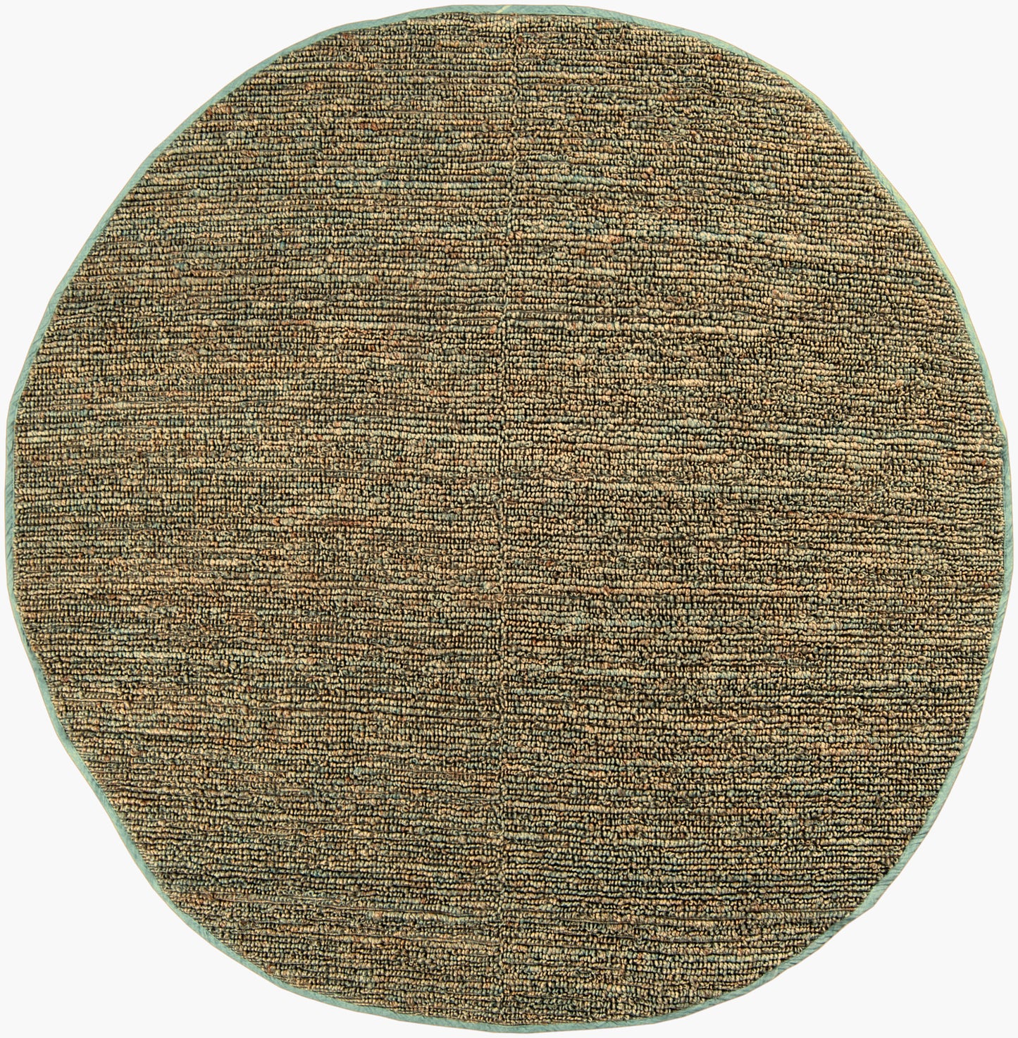 Alfombra de yute redonda Continental COT-1941 de 2,4 m, hecha a mano
