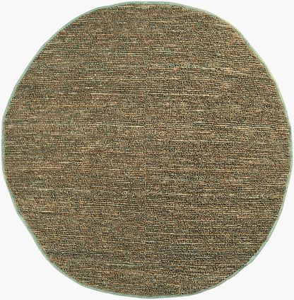 Alfombra de yute redonda Continental COT-1941 de 2,4 m, hecha a mano