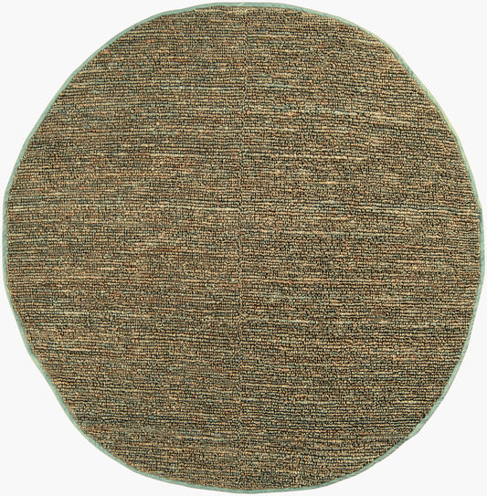 Alfombra de yute redonda Continental COT-1941 de 2,4 m, hecha a mano