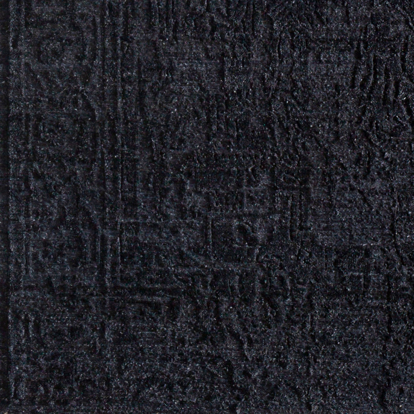 Alfombra decorativa de lana hecha a mano Courtney COU-1001 de 2' x 3'