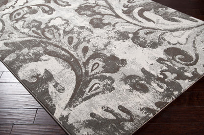 Alfombra decorativa tejida a máquina Contempo CPO-3707 de 3' x 5'